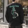 "Classic Tech" Unisex Longsleeve T-shirt | Gildan 2400