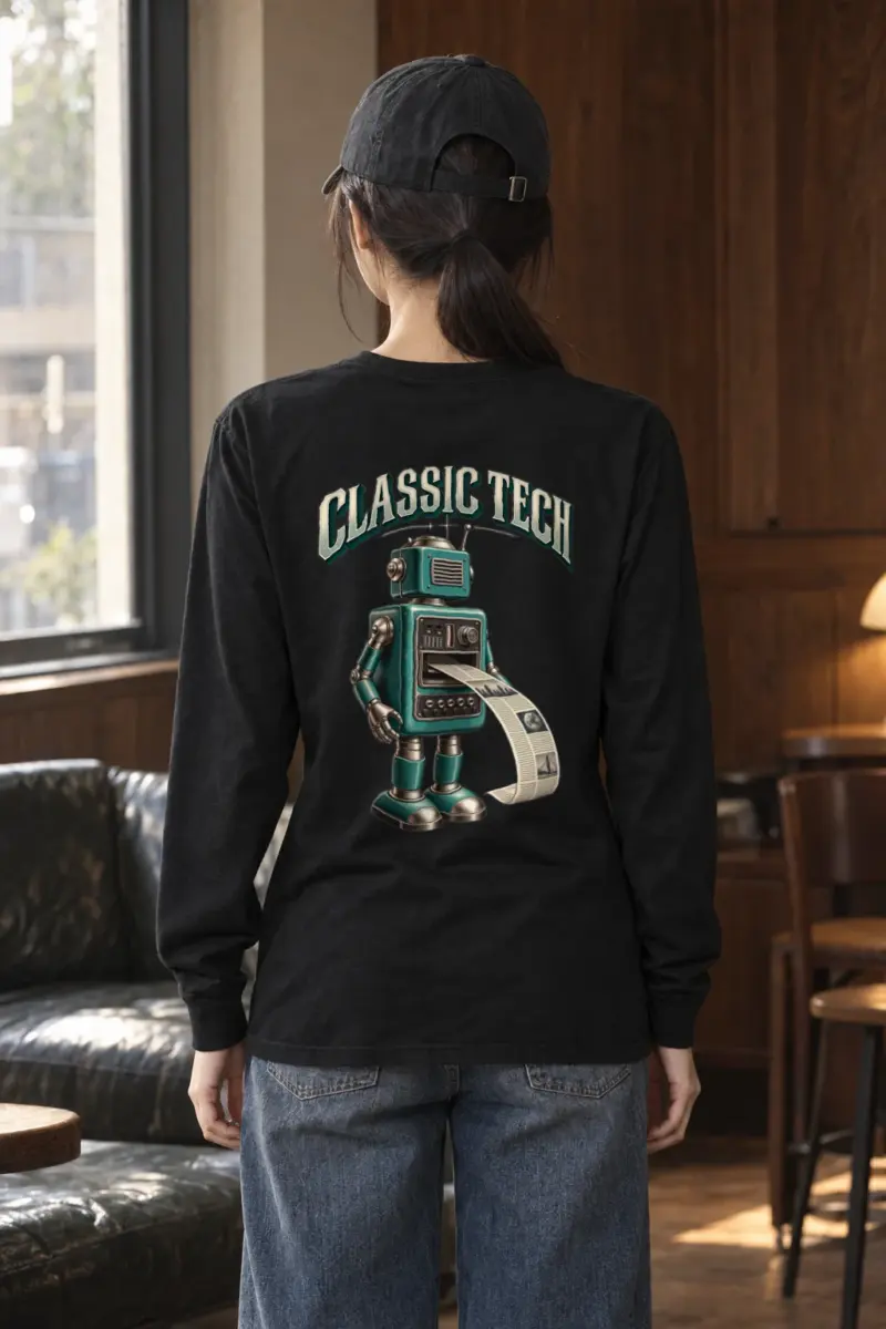 "Classic Tech" Unisex Longsleeve T-shirt