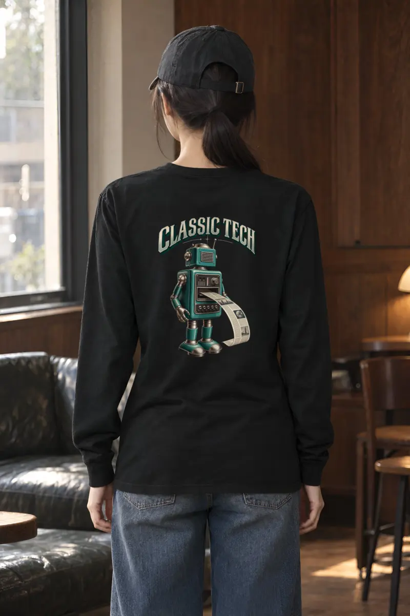 "Classic Tech" Unisex Longsleeve T-shirt