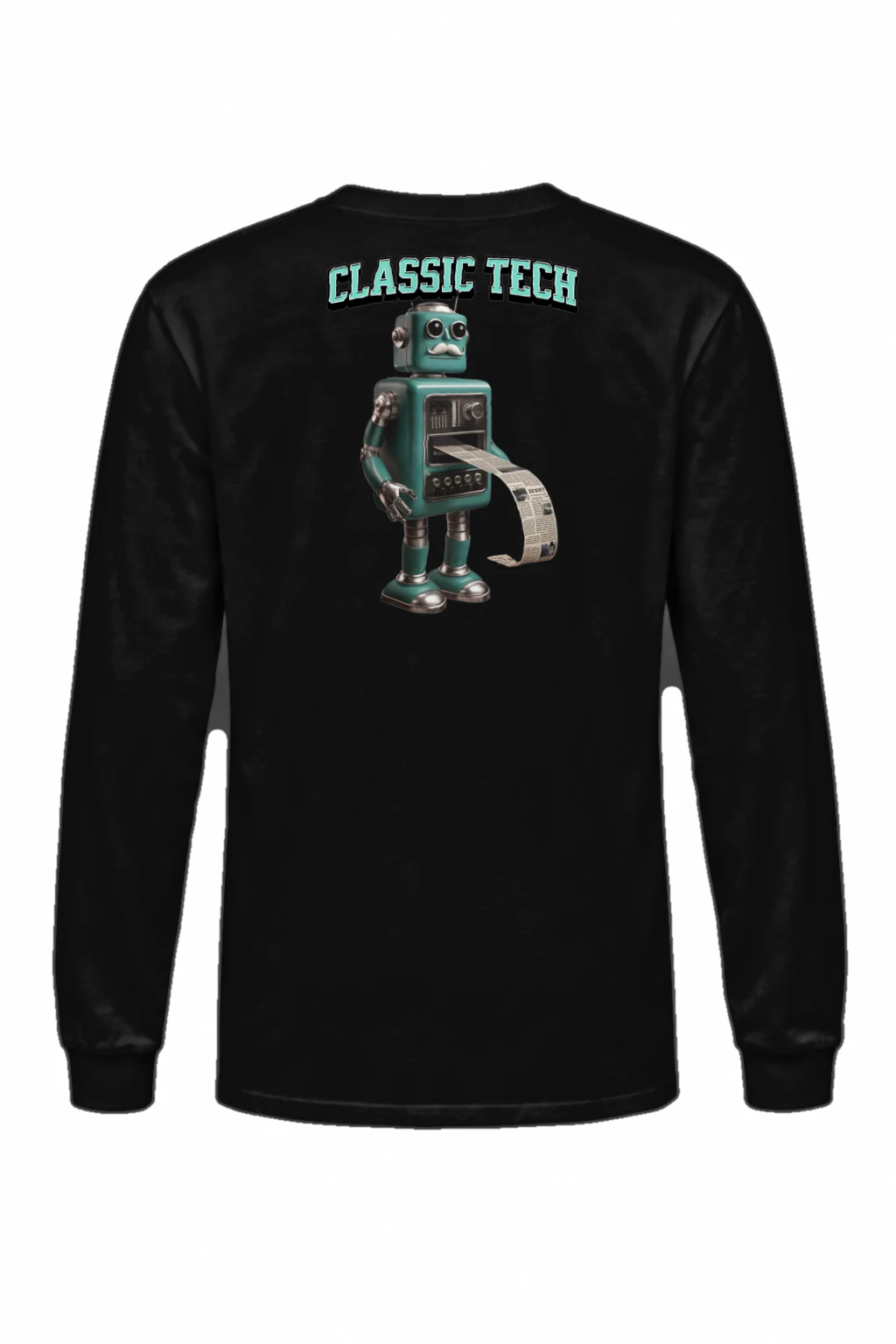 "Classic Tech" Unisex Longsleeve T-shirt | Gildan 2400