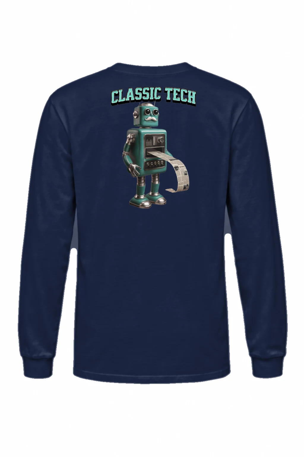 "Classic Tech" Unisex Longsleeve T-shirt | Gildan 2400