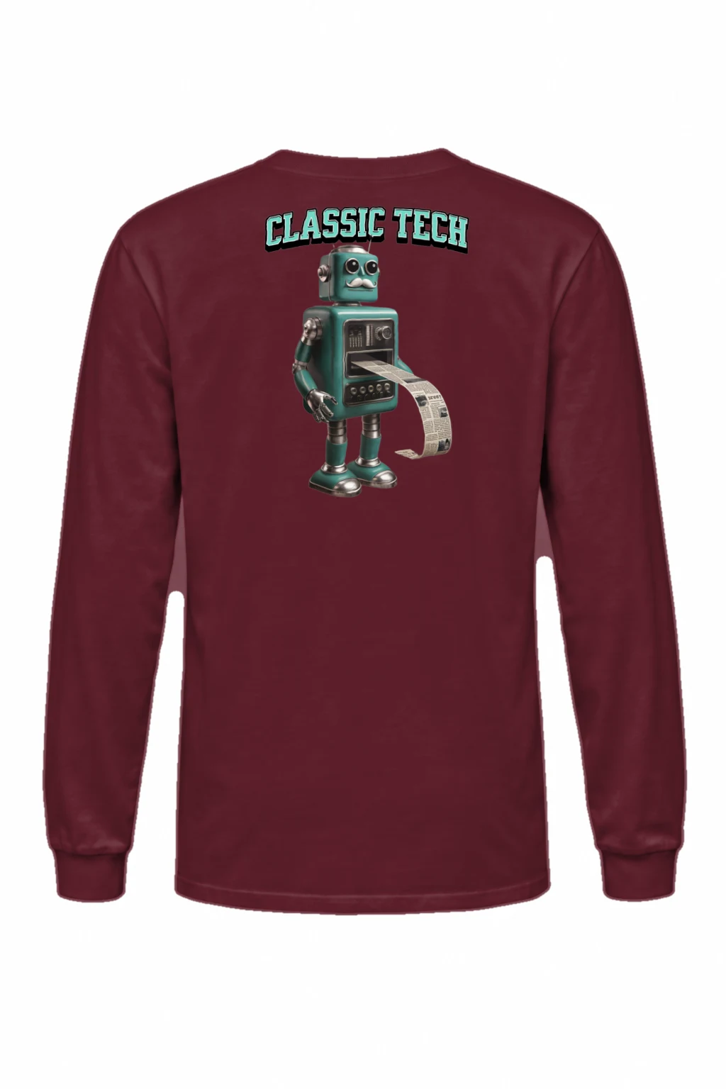 "Classic Tech" Unisex Longsleeve T-shirt | Gildan 2400