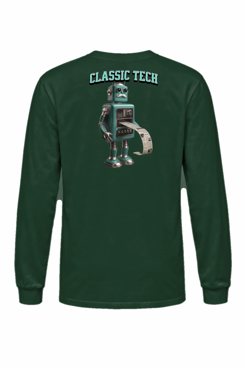 "Classic Tech" Unisex Longsleeve T-shirt | Gildan 2400