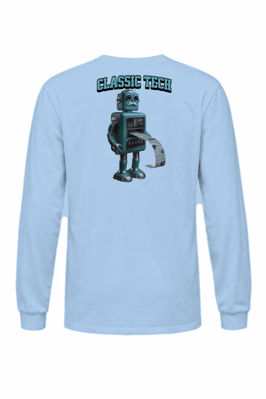 "Classic Tech" Unisex Longsleeve T-shirt | Gildan 2400
