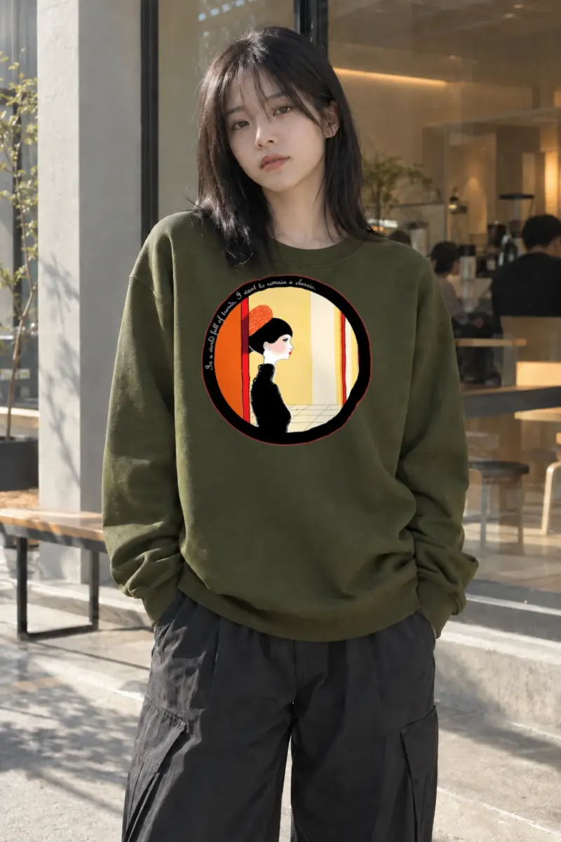 "Classic Without A Cause" Heavy Blend Unisex Crewneck Sweatshirt | Gildan 18000
