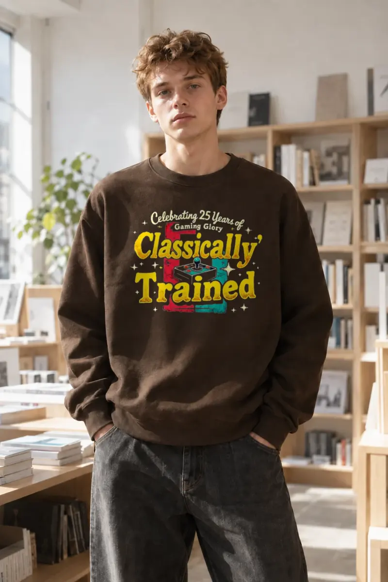 “Classically Trained” Heavy Blend Unisex Crewneck Sweatshirt | Gildan 18000