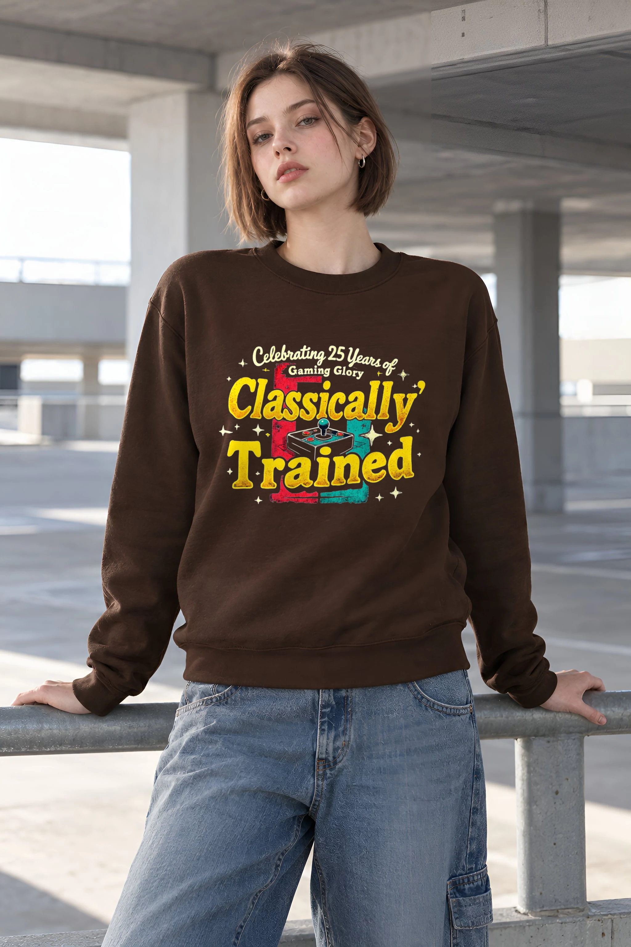 "Classically Trained" Heavy Blend Unisex Crewneck Sweatshirt
