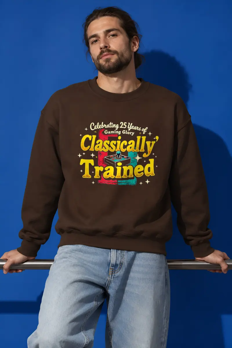 "Classically Trained" Heavy Blend Unisex Crewneck Sweatshirt