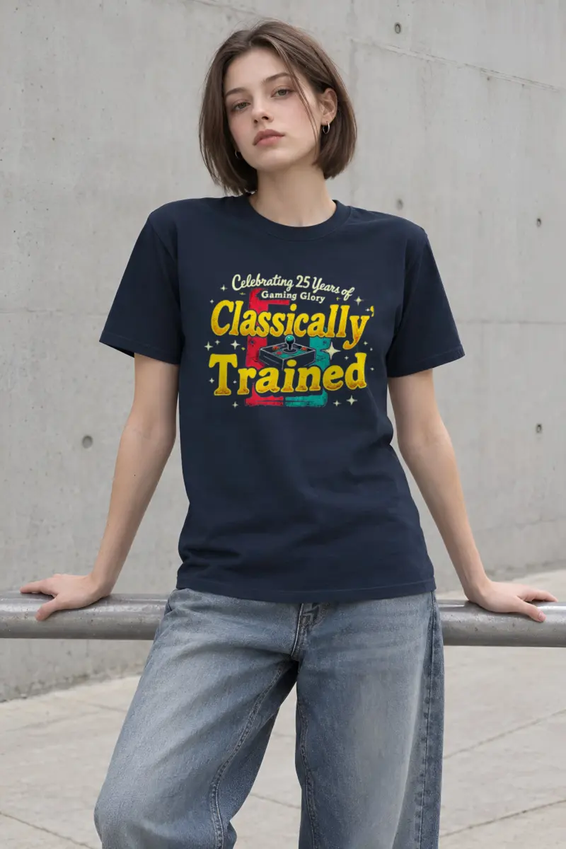 "Classically Trained" Heavyweight Unisex Crewneck T-shirt