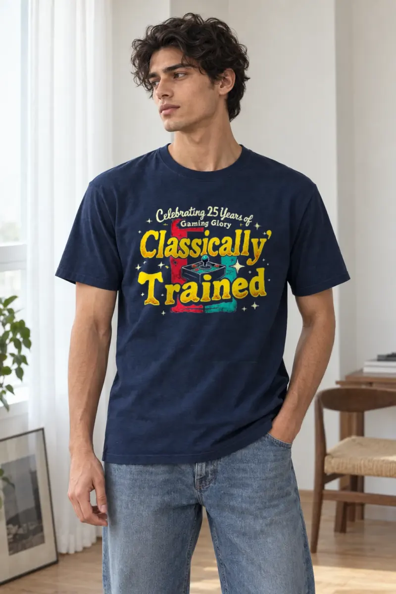 "Classically Trained" Heavyweight Unisex Crewneck T-shirt | Gildan 5000