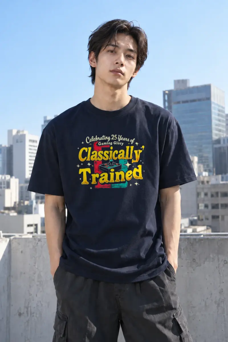 “Classically Trained” Heavyweight Unisex Crewneck T-shirt | Gildan 5000