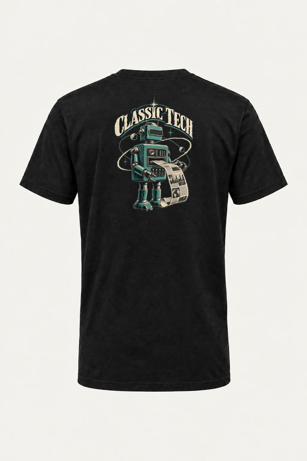 "Classy Tech Robot" Heavyweight Unisex Crewneck T-shirt | Gildan 5000