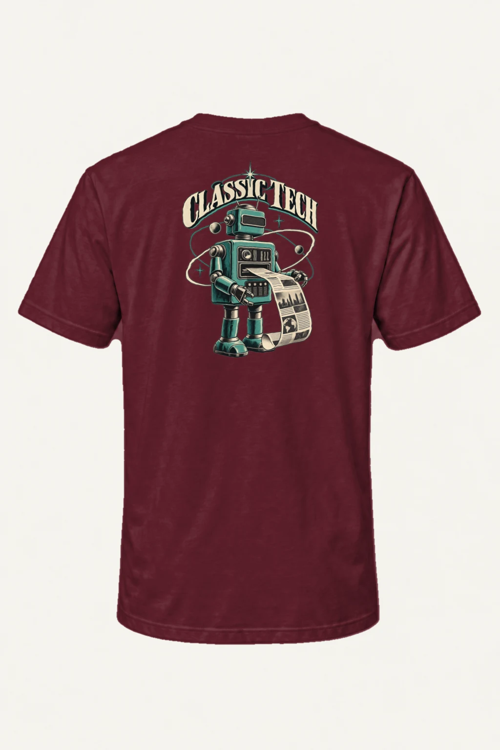 "Classy Tech Robot" Heavyweight Unisex Crewneck T-shirt | Gildan 5000
