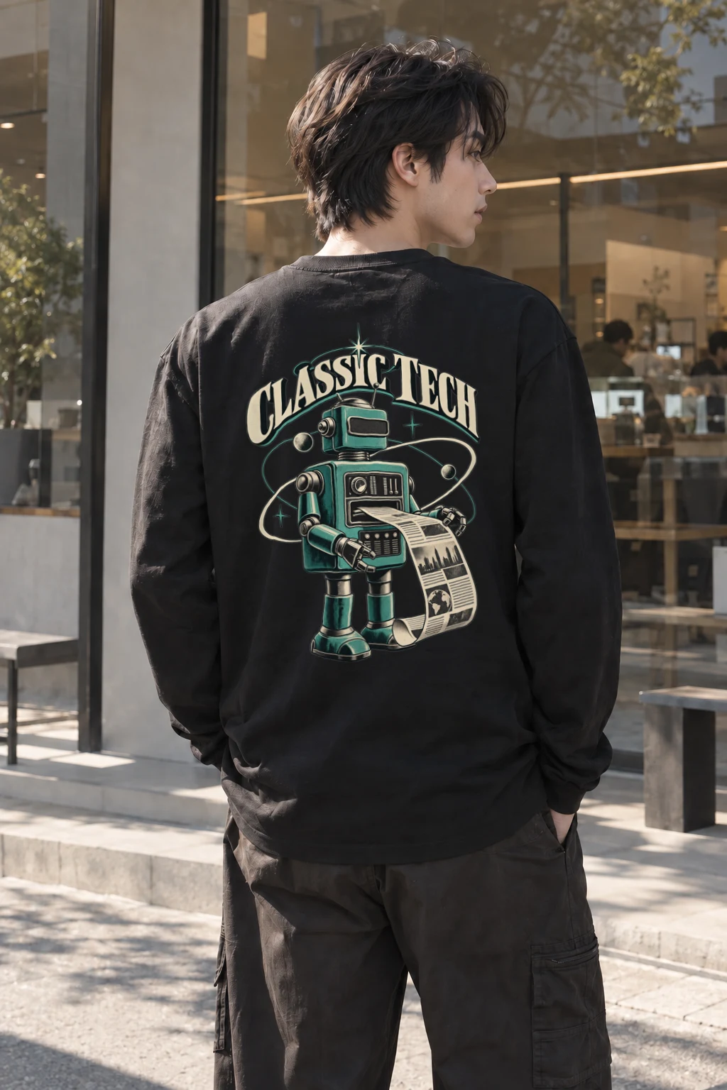 "Classy Tech" Unisex Longsleeve T-shirt | Gildan 2400