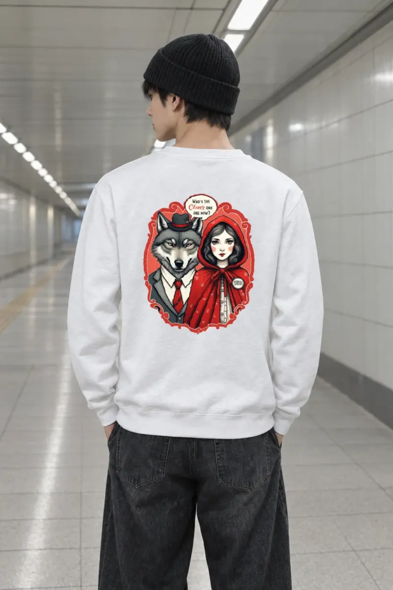 "Clever One Now" Heavy Blend Unisex Crewneck Sweatshirt