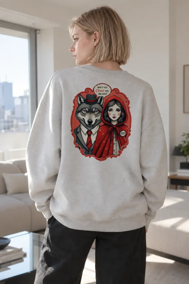 “Clever One Now” Heavy Blend Unisex Crewneck Sweatshirt | Gildan 18000