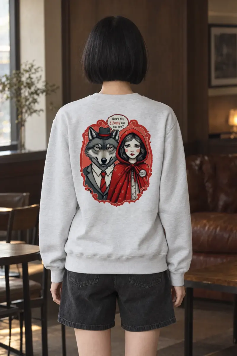 "Clever One Now" Heavy Blend Unisex Crewneck Sweatshirt | Gildan 18000