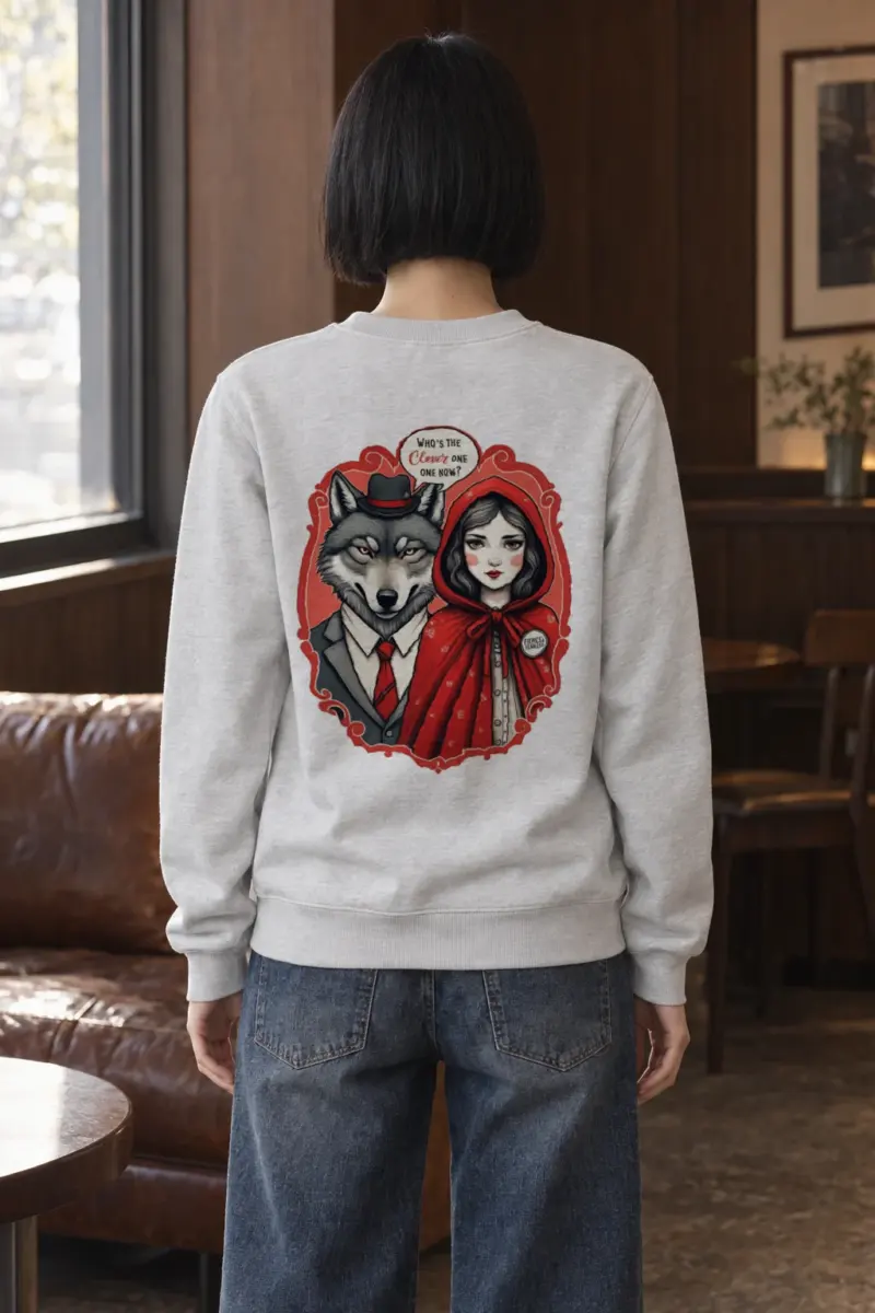 "Clever One Now" Heavy Blend Unisex Crewneck Sweatshirt