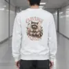 "Cleverly Cute Raccoon" Heavy Blend Unisex Crewneck Sweatshirt