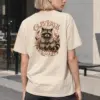 "Cleverly Cute Raccoon" Heavyweight Unisex Crewneck T-shirt | Gildan 5000