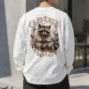 "Cleverly Cute Raccoon" Unisex Longsleeve T-shirt | Gildan 2400