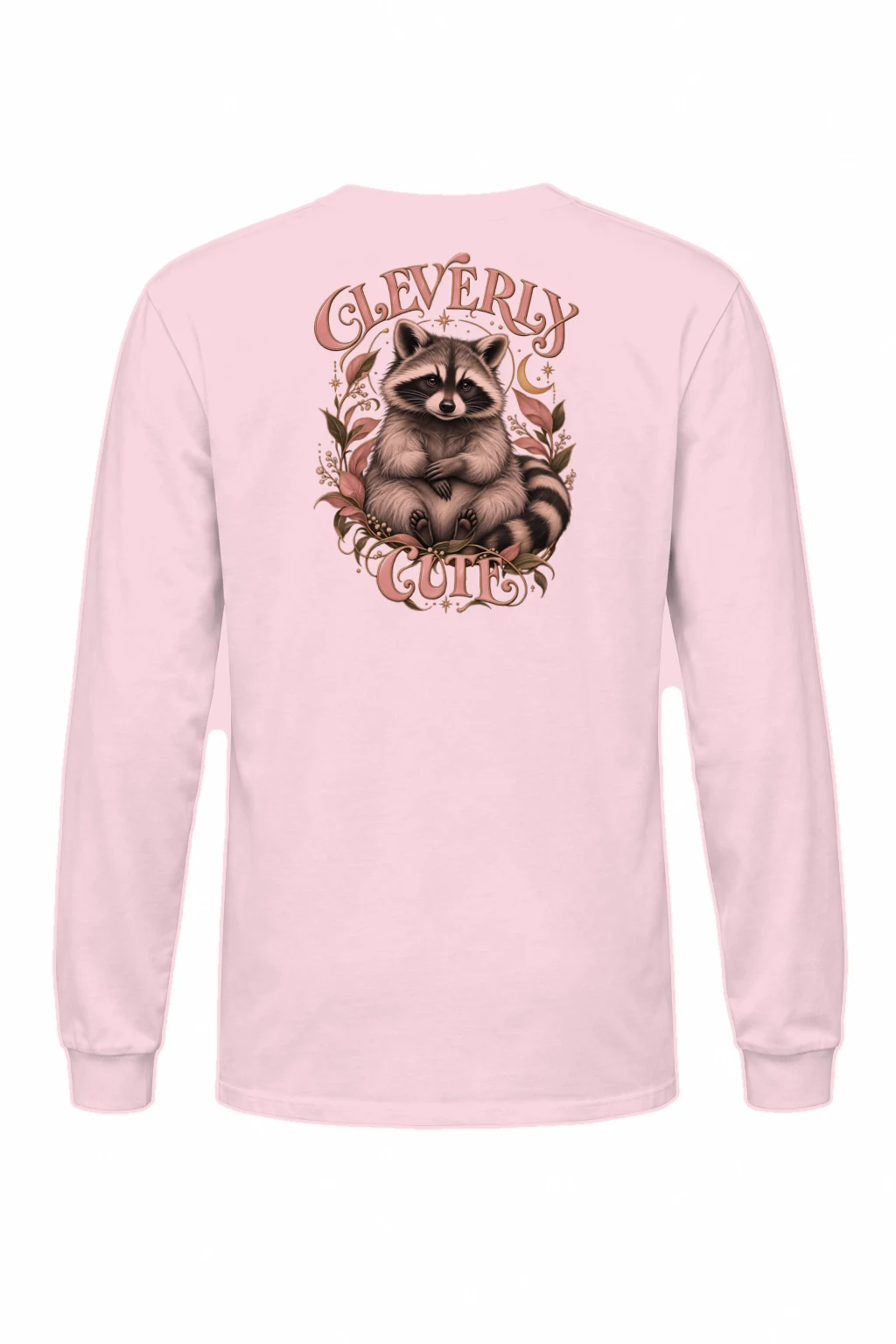 "Cleverly Cute Raccoon" Unisex Longsleeve T-shirt | Gildan 2400