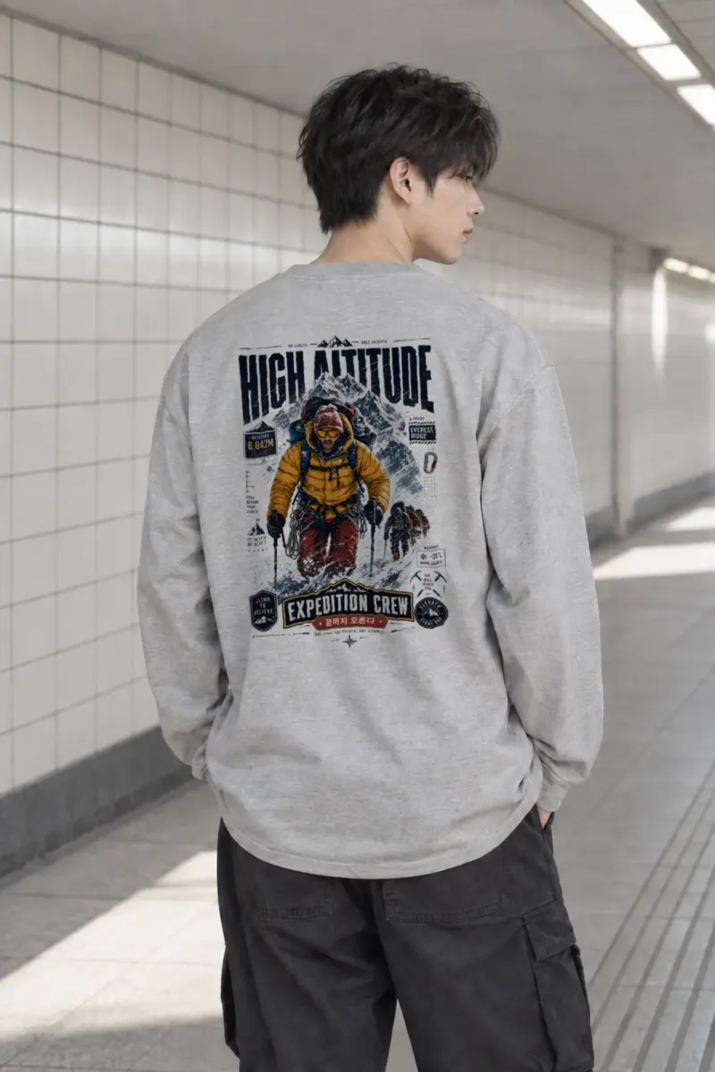 “Climb To Believe” Unisex Longsleeve T-shirt | Gildan 2400