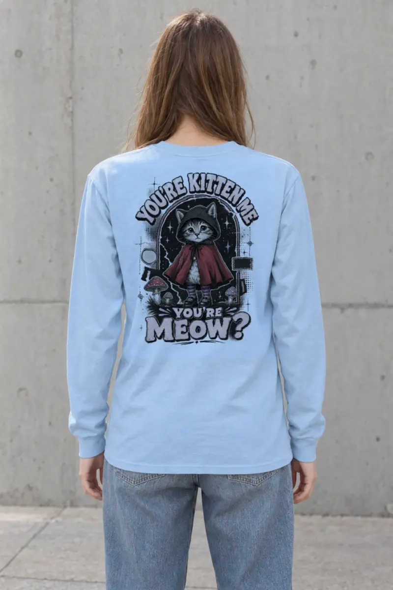 "Cloaked Cat Coven" Unisex Longsleeve T-shirt
