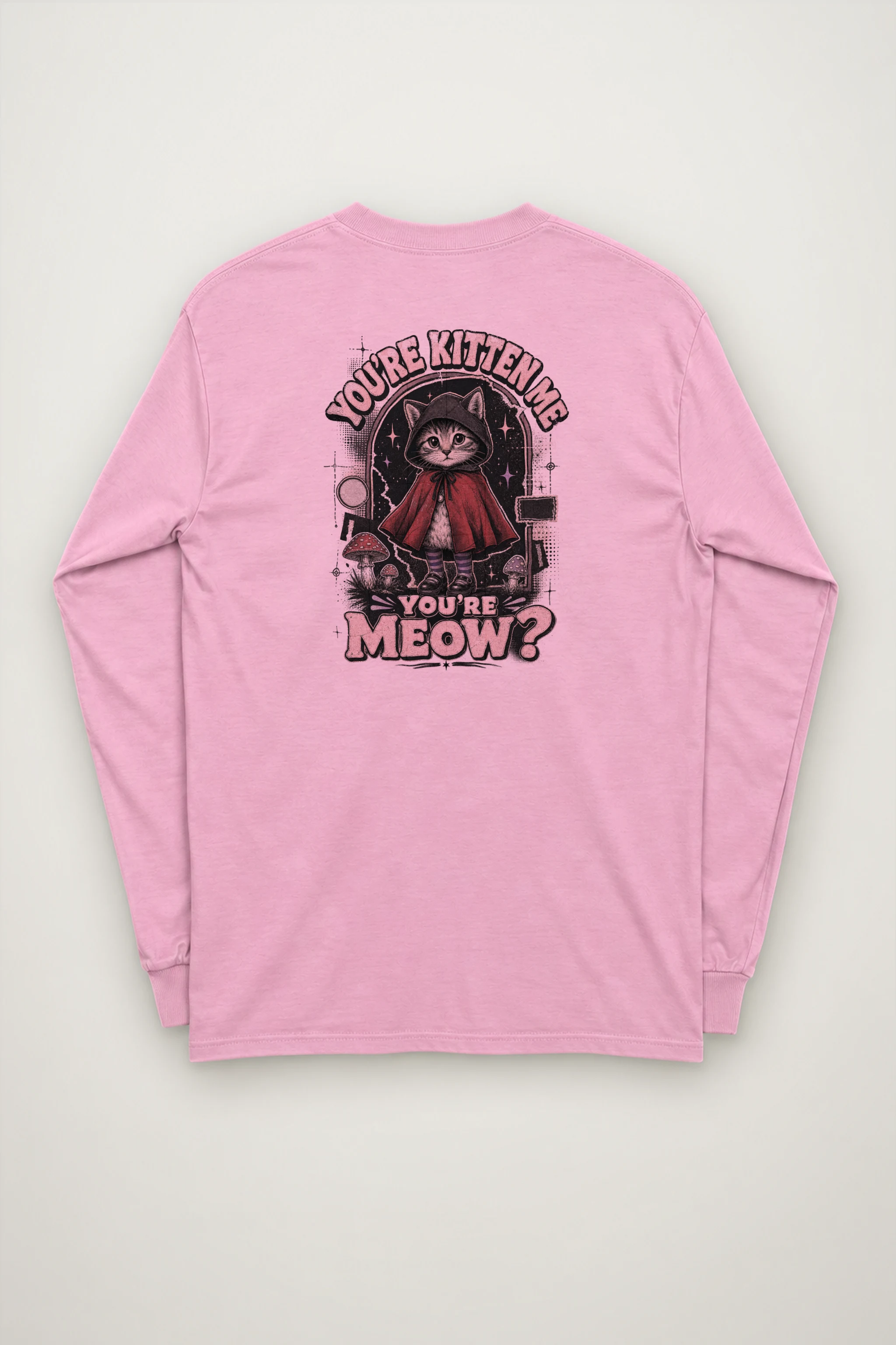 "Cloaked Cat Coven" Unisex Longsleeve T-shirt