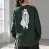 "Cloaked Girl" Unisex Longsleeve T-shirt | Gildan 2400