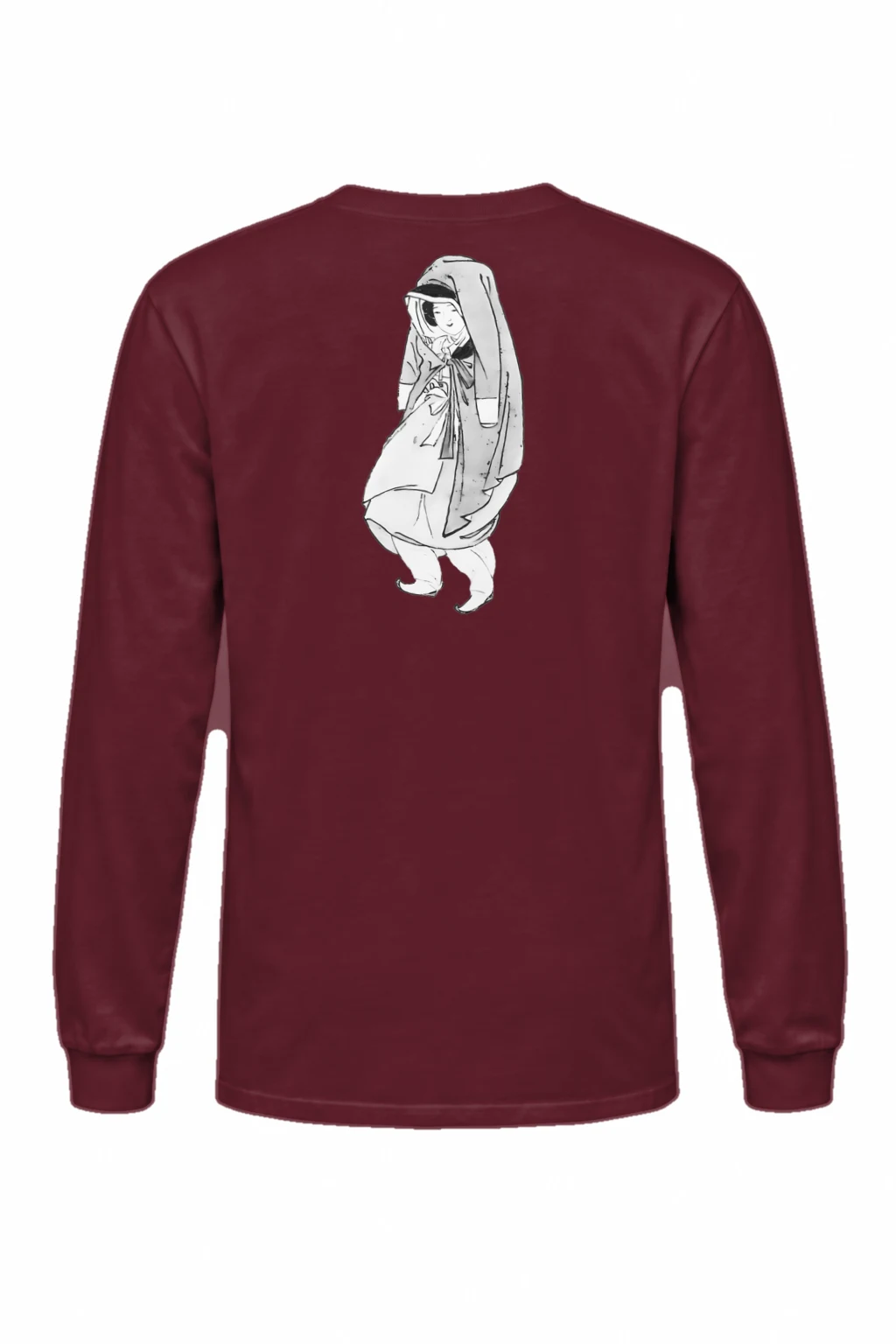 "Cloaked Girl" Unisex Longsleeve T-shirt | Gildan 2400