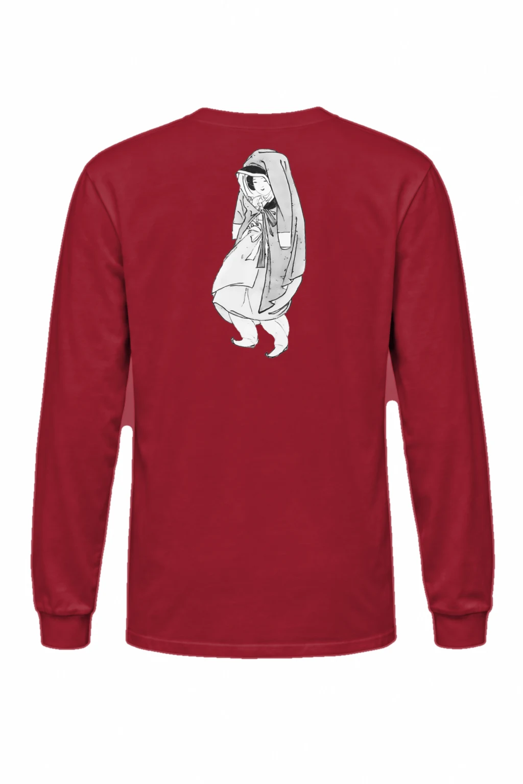 "Cloaked Girl" Unisex Longsleeve T-shirt | Gildan 2400
