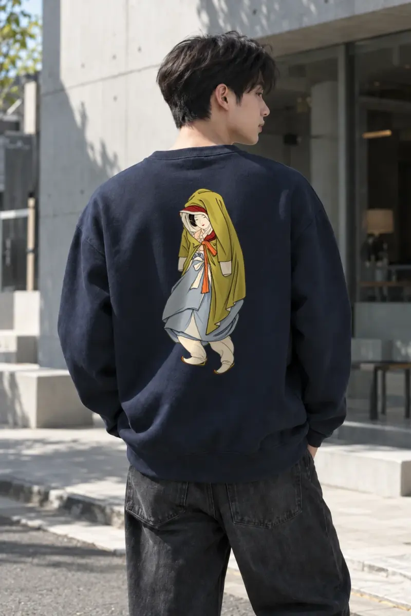 "Cloaked Reverie" Heavy Blend Unisex Crewneck Sweatshirt | Gildan 18000