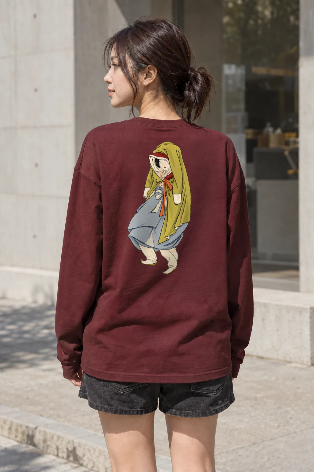 "Cloaked Reverie" Unisex Longsleeve T-shirt | Gildan 2400