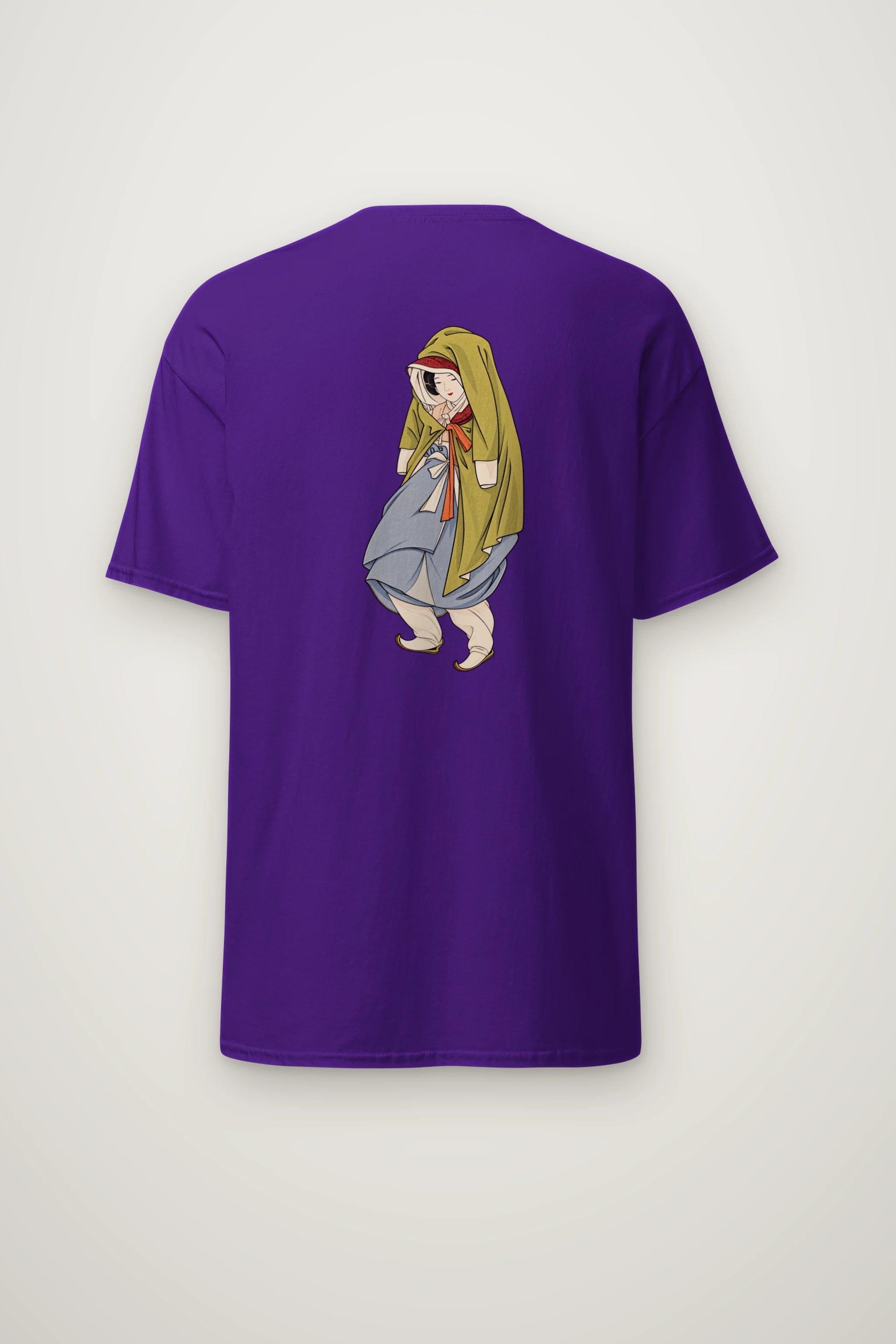 "Cloaked Shyness" Heavyweight Unisex Crewneck T-shirt