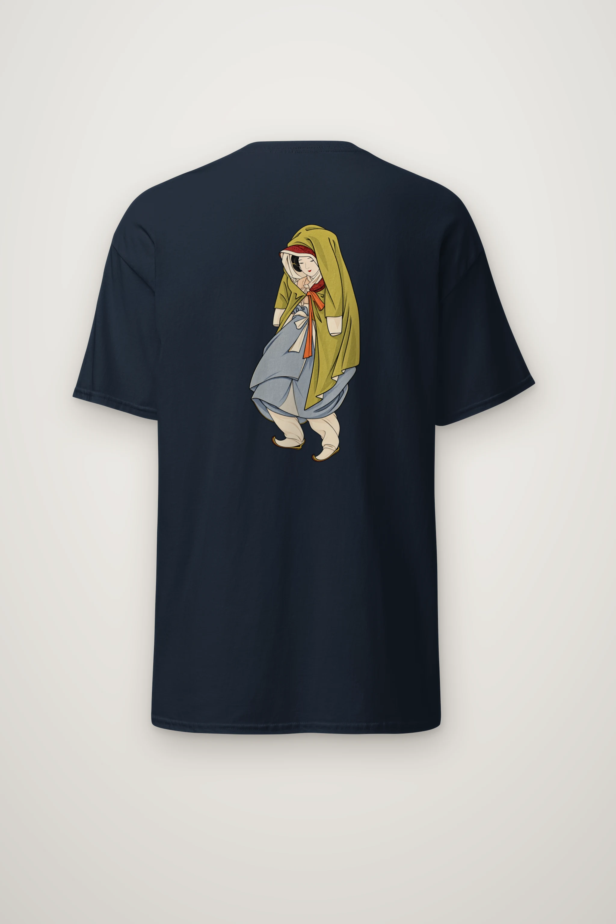 "Cloaked Shyness" Heavyweight Unisex Crewneck T-shirt