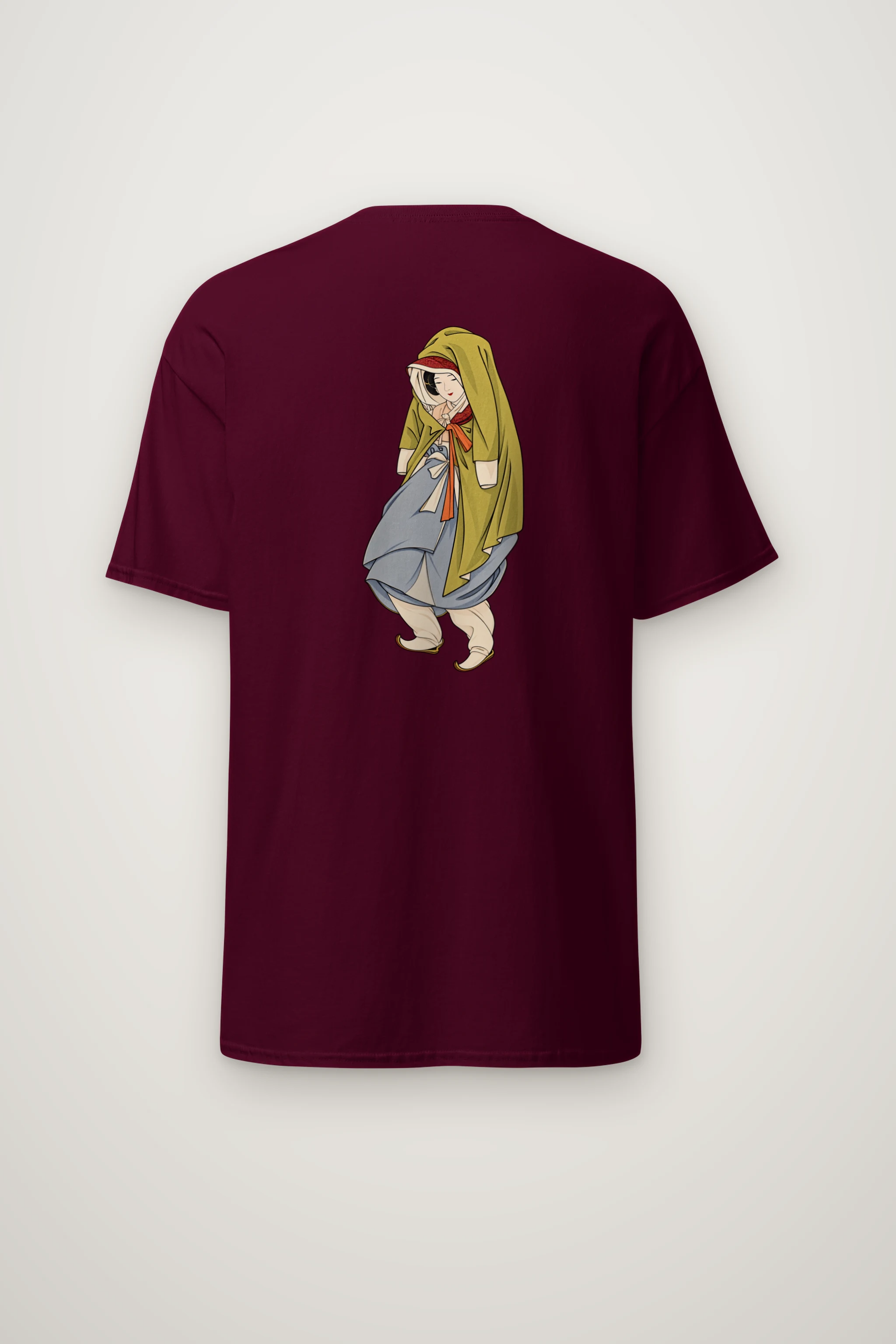 "Cloaked Shyness" Heavyweight Unisex Crewneck T-shirt