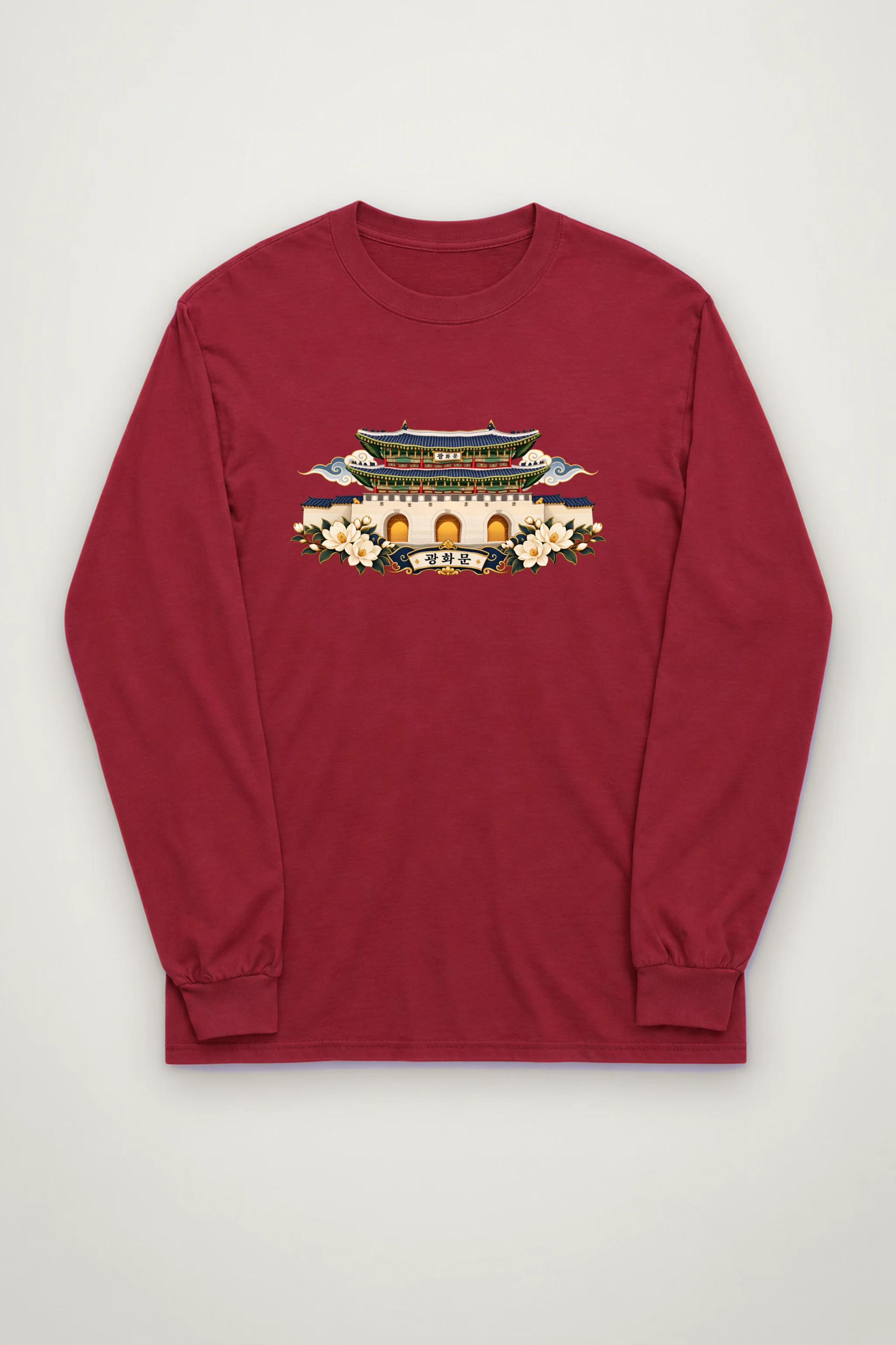 "Cloud Framed Gate" Unisex Longsleeve T-shirt