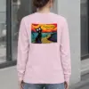 "Coastal Cat Walk" Unisex Longsleeve T-shirt