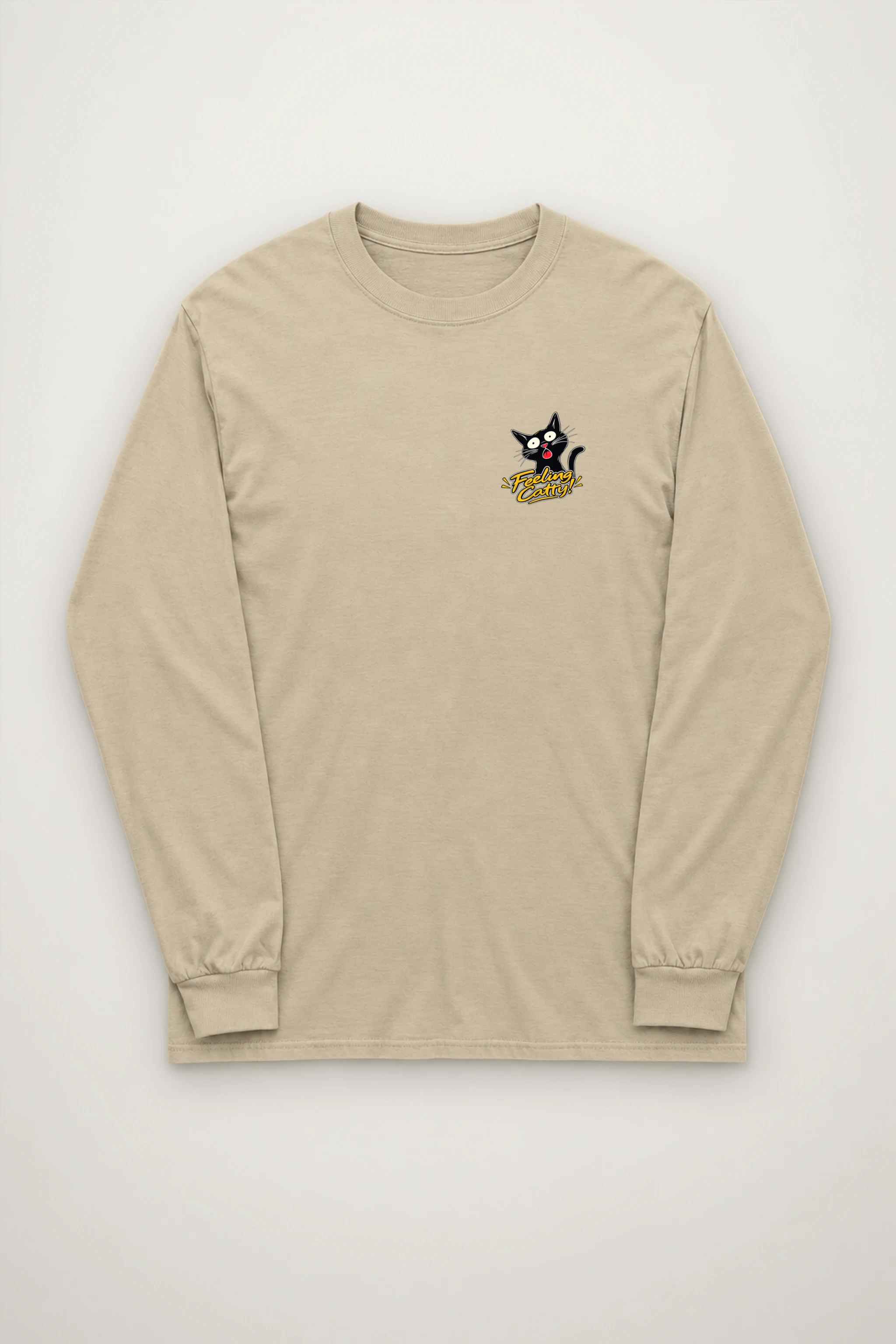"Coastal Cat Walk" Unisex Longsleeve T-shirt