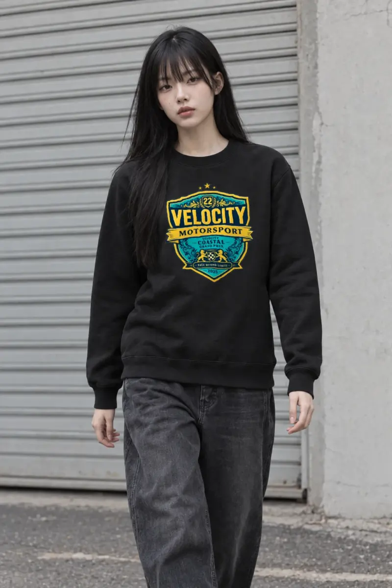 "Coastal Grand Prix" Heavy Blend Unisex Crewneck Sweatshirt
