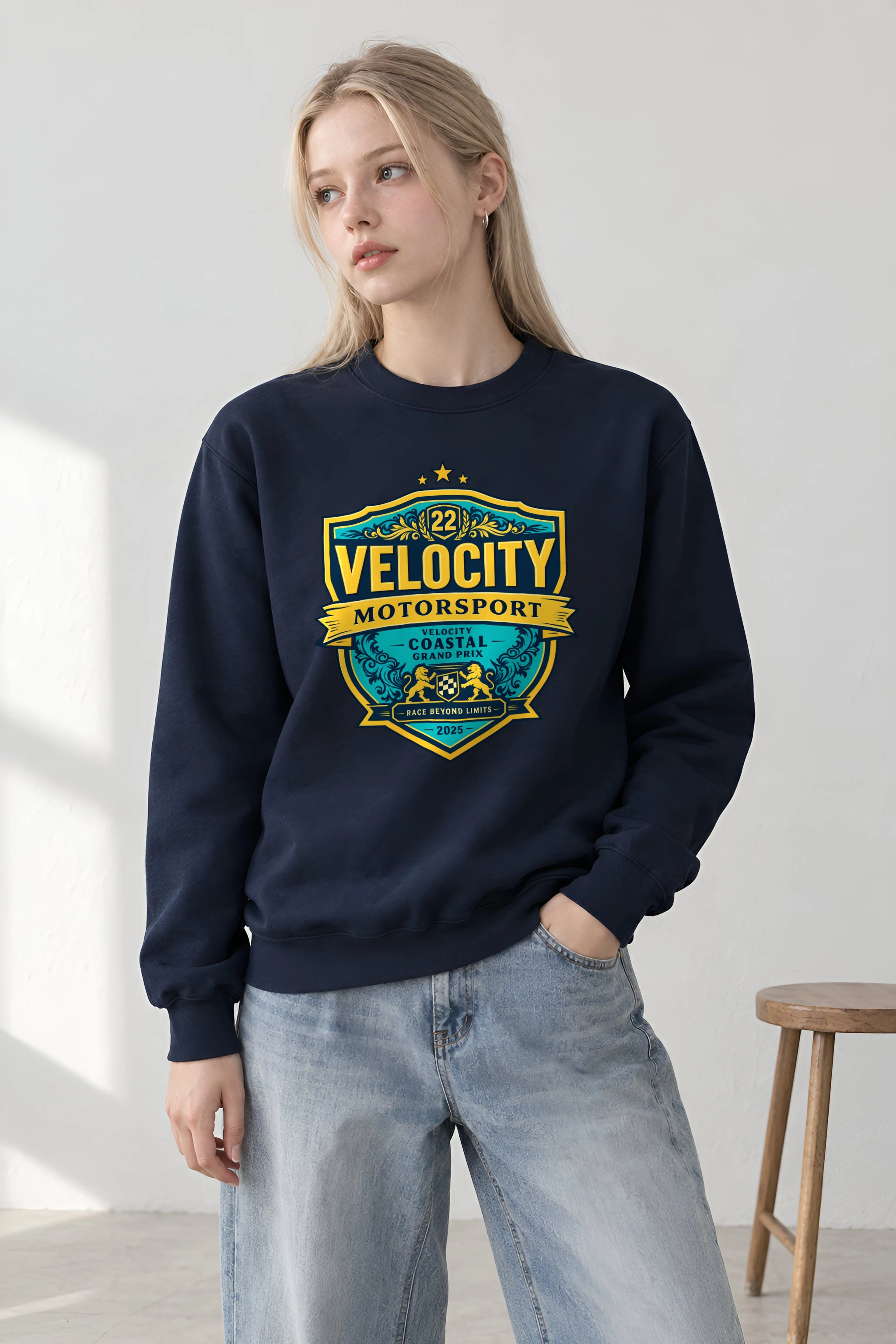 "Coastal Grand Prix" 1 Crewneck Sweatshirt
