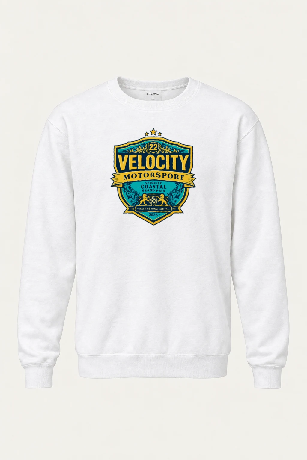 "Coastal Grand Prix" Heavy Blend Unisex Crewneck Sweatshirt | Gildan 18000