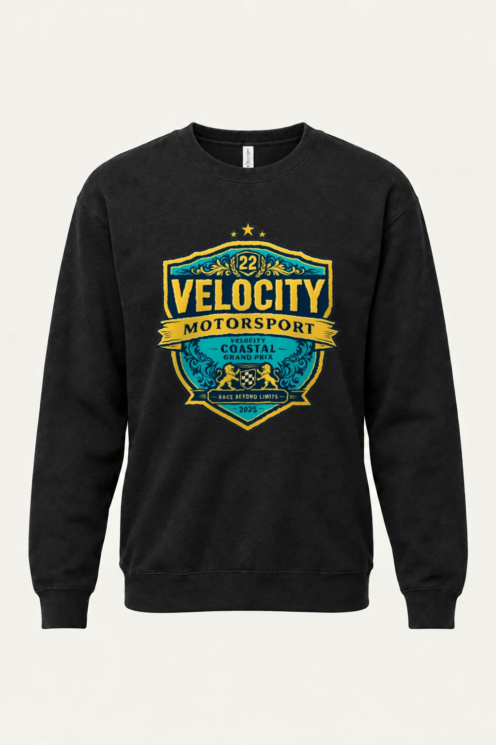 "Coastal Grand Prix" Heavy Blend Unisex Crewneck Sweatshirt | Gildan 18000