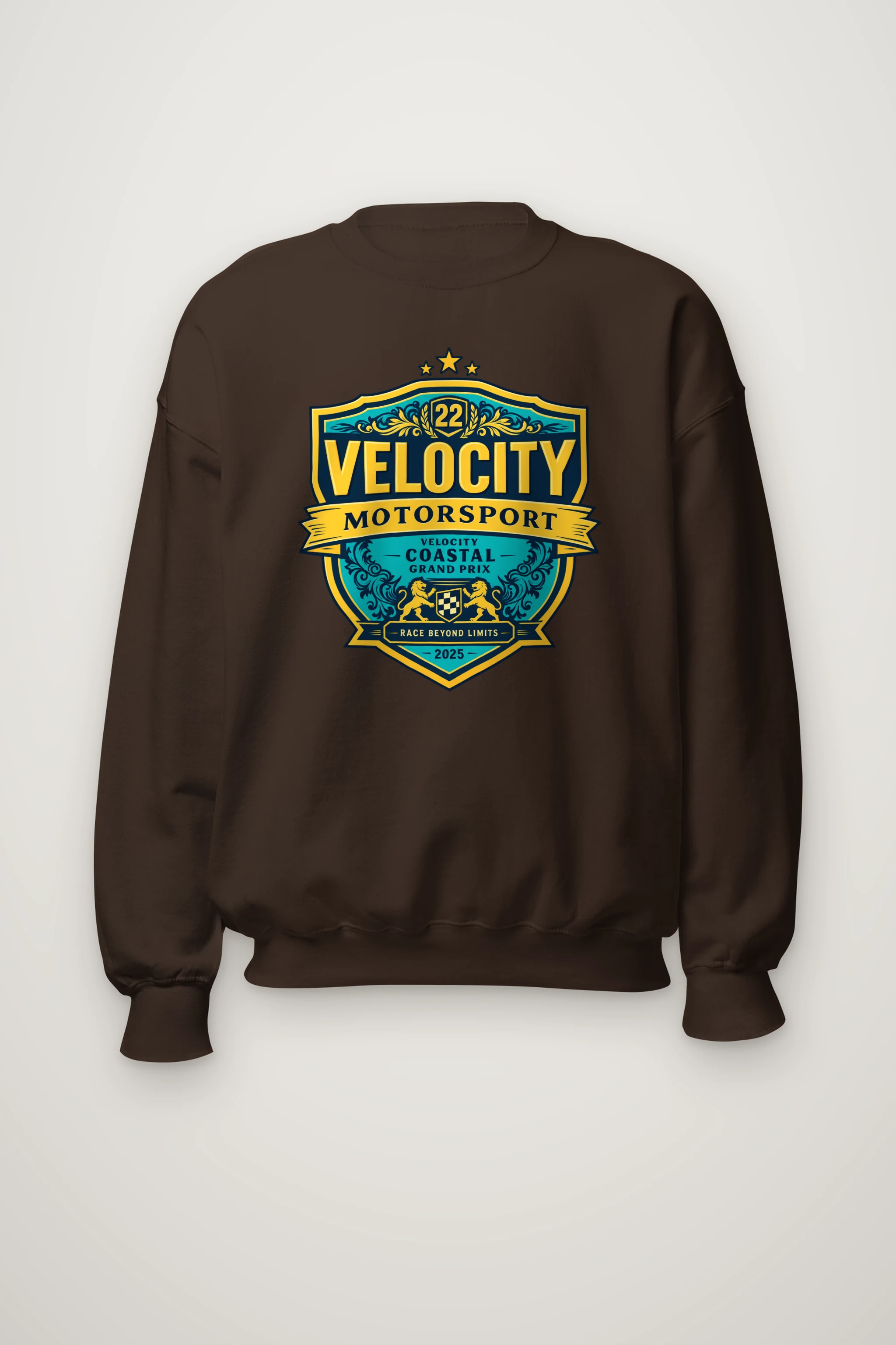 "Coastal Grand Prix" Heavy Blend Unisex Crewneck Sweatshirt