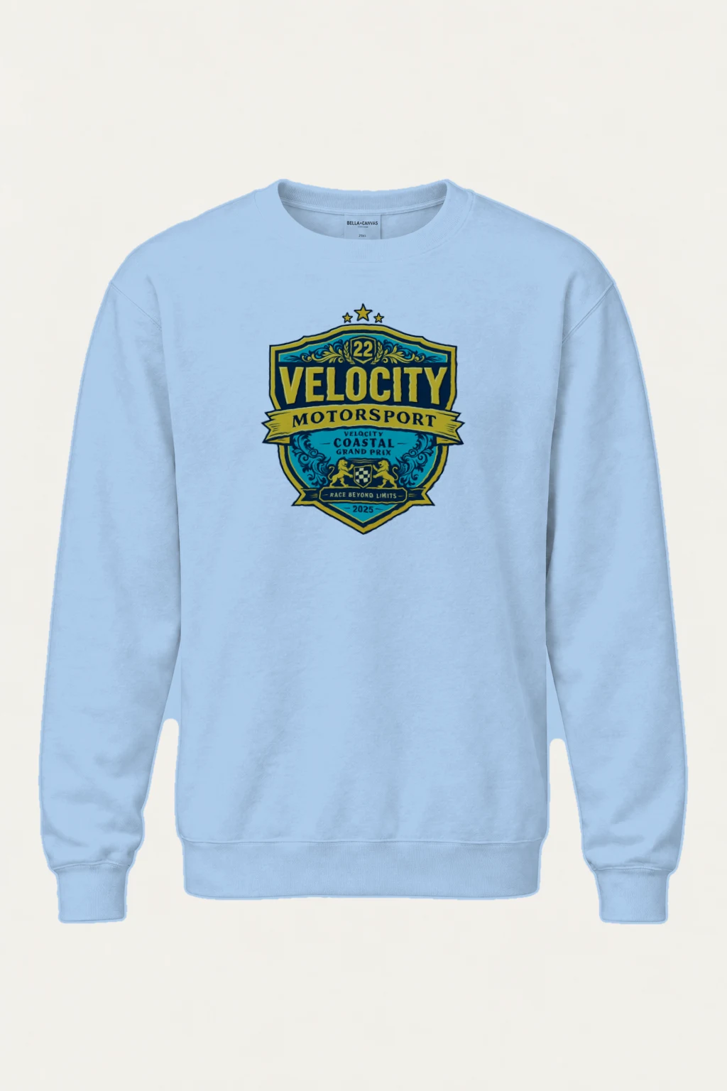"Coastal Grand Prix" Heavy Blend Unisex Crewneck Sweatshirt | Gildan 18000