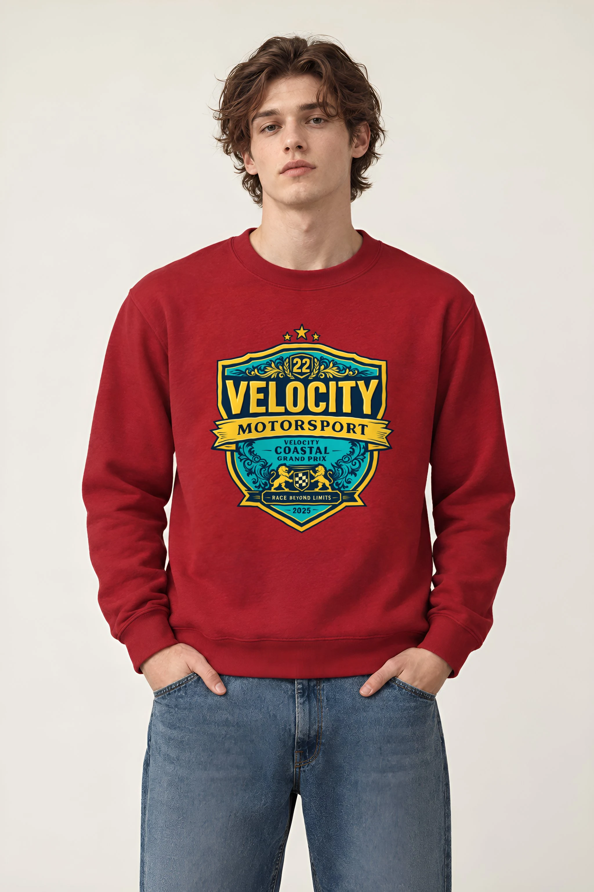 "Coastal Grand Prix" 1 Crewneck Sweatshirt