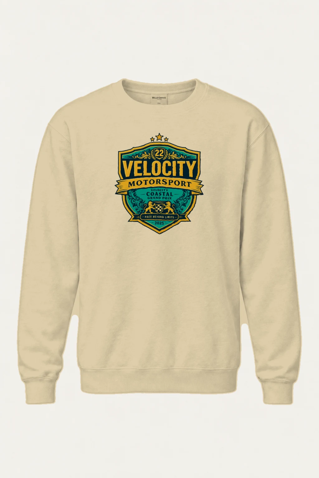 "Coastal Grand Prix" Heavy Blend Unisex Crewneck Sweatshirt | Gildan 18000