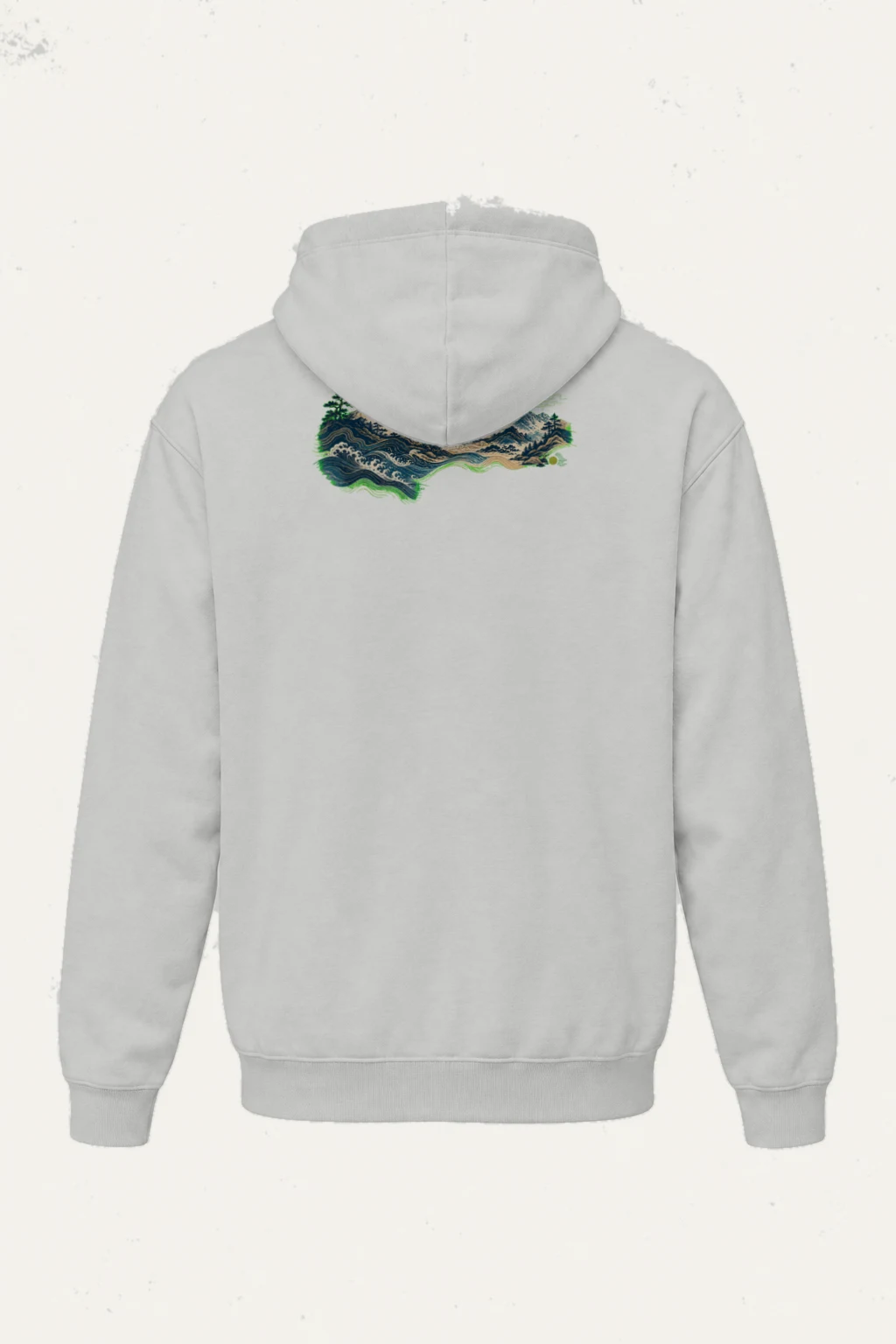 "Coastal Moonrise" Heavy Blend Unisex Pullover Hoodie | Gildan 18500