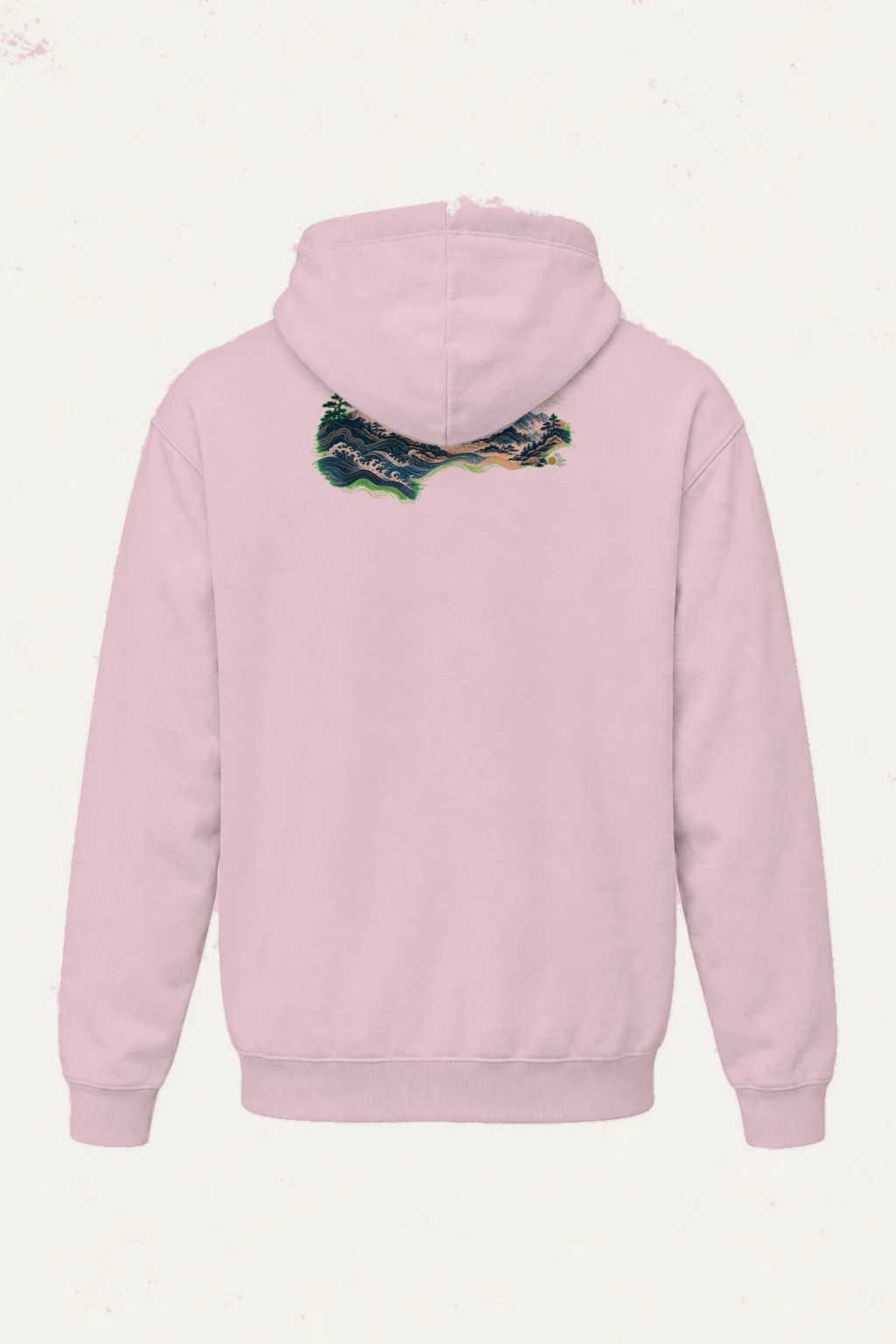 "Coastal Moonrise" Heavy Blend Unisex Pullover Hoodie | Gildan 18500